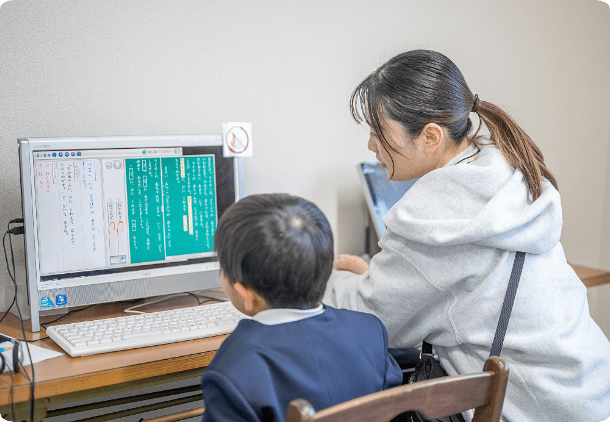 施設での様子